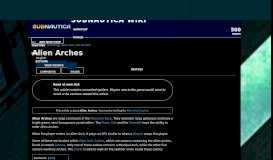 
							         Alien Arches | Subnautica Wiki | FANDOM powered by Wikia								  
							    