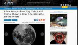 
							         Alien Researchers Say This NASA Photo Shows a Real ... - Outer Places								  
							    