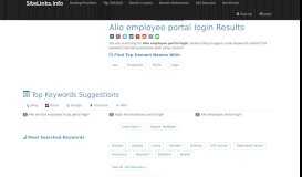 
							         Alio employee portal login Results For Websites Listing - SiteLinks.Info								  
							    
