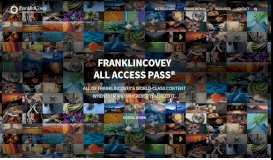 
							         All Access - FranklinCovey - The Ultimate Competitive Advantage								  
							    