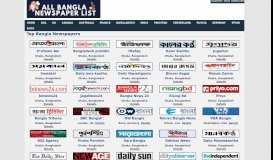 
							         All Bangla Newspapers Online – w3newspapers live, 24livebangla ...								  
							    