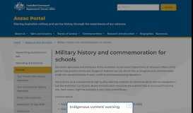 
							         All education resources | The Anzac Portal								  
							    