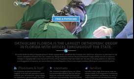 
							         All Florida Orthopaedic Associates - Ortho Care Florida								  
							    