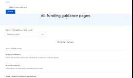 
							         All funding guidance pages | Wellcome								  
							    