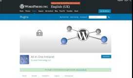 
							         All-In-One Intranet – WordPress plugin | WordPress.org								  
							    