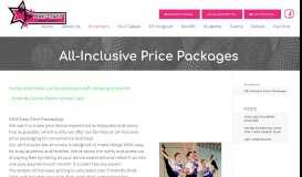 
							         All-Inclusive Price Packages - Maxi-Jazz Dance Studio								  
							    