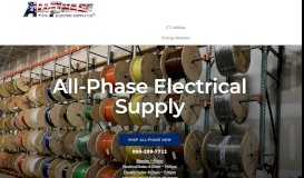 
							         All-Phase CT – Consolidated Electrical Distributors, Incorporated								  
							    