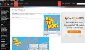 
							         All the Mods 3 - Official Feed The Beast Wiki - FTB Wiki - Gamepedia								  
							    
