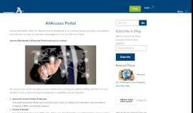 
							         AllAccess Portal – Access Worldwide								  
							    