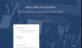 
							         ALLDATA - OEM Repair Information for Professionals								  
							    