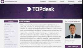 
							         Alle Infos zu TOPdesk - Software für IT- & Enterprise-Service ...								  
							    