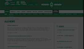 
							         Alle News zu Profis, Amateuren & Verein | SV Werder Bremen								  
							    