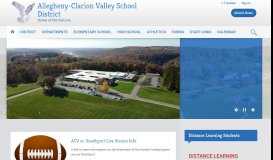 
							         Allegheny-Clarion Valley School District								  
							    