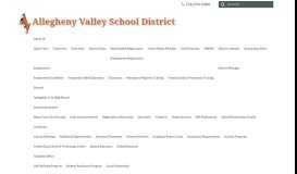 
							         Allegheny Valley School District								  
							    