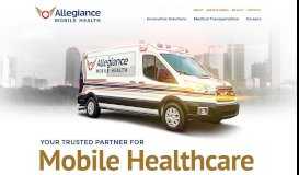 
							         Allegiance Mobile Health |								  
							    