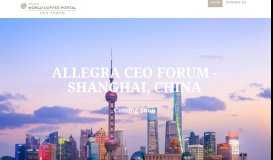 
							         Allegra World Coffee Portal CEO Forum -								  
							    