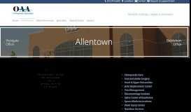 
							         Allentown Office | OAA								  
							    
