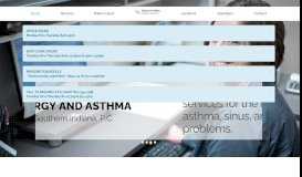 
							         Allergy and Asthma of Southern Indiana, P.C.								  
							    