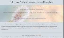 
							         Allergy & Asthma Center of Central Maryland								  
							    