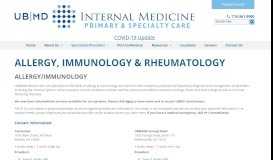 
							         Allergy, Immunology & Rheumatology | Amherst, NY								  
							    