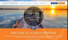 
							         Allergy Partners | Nation's Largest Allergy, Asthma & Immunology ...								  
							    