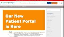 
							         Allergy Partners' Patient Portal - Hampton Roads								  
							    