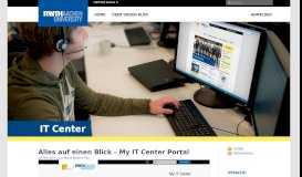 
							         Alles auf einen Blick – My IT Center Portal « IT Center - RWTH-Blogs								  
							    