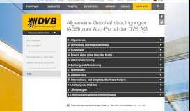 
							         Allgemeine Geschäftsbedingungen (AGB) zum Abo-Portal der DVB ...								  
							    