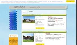 
							         Allgäu Urlaub Online Suchen und Buchenist das regionale Portal für ...								  
							    