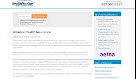 
							         Alliance Health Insurance								  
							    