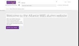 
							         Alliance Manchester Business School - Your Manchester Online - The ...								  
							    