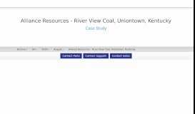 
							         Alliance Resources - River View Coal, Uniontown, Kentucky - RCT								  
							    