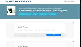 
							         Alliance United Auto Insurance Login | Make a Payment								  
							    