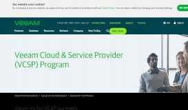 
							         Alliances for VCSP Partners – Veeam Software								  
							    