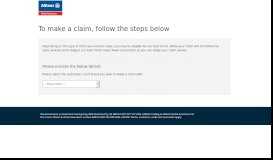 
							         Allianz Global Assistance: Claims Portal								  
							    