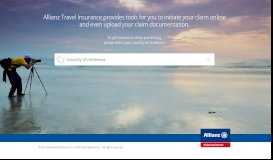 
							         Allianz Global Assistance – Expedia Insurance Claims portal								  
							    