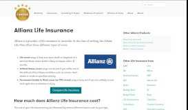 
							         Allianz Life Insurance | Canstar								  
							    