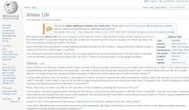 
							         Allianz Life - Wikipedia								  
							    