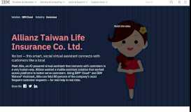 
							         Allianz Taiwan Life Insurance Co. Ltd. | IBM								  
							    