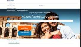 
							         Allianz Vorteilsprogramm | Allianz								  
							    