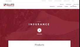 
							         Allied World - superior Global Insurance solutions								  
							    