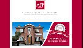 
							         Allisons Financial Planning Ltd								  
							    