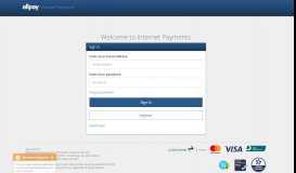 
							         allpay - Internet Payments - Sign in								  
							    