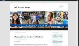 
							         allschool | All School News - UNIS Hanoi Blogs								  
							    