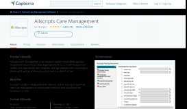 
							         Allscripts Care Management Reviews and Pricing - 2019 - Capterra								  
							    