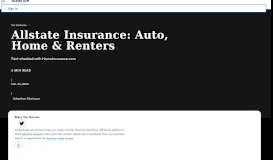 
							         Allstate Auto Insurance Review & Quotes | Bankrate								  
							    