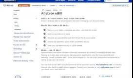 
							         Allstate eBill | Allstate Insurance Company								  
							    