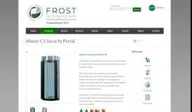 
							         Alluser C1 Security Portal | Frost International | High Security								  
							    