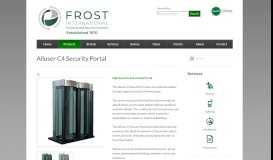 
							         Alluser C4 Security Portal | Frost International | High Security								  
							    