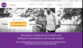 
							         Allwell from PA Health & Wellness: Medicare Advantage in Pennsylvania								  
							    